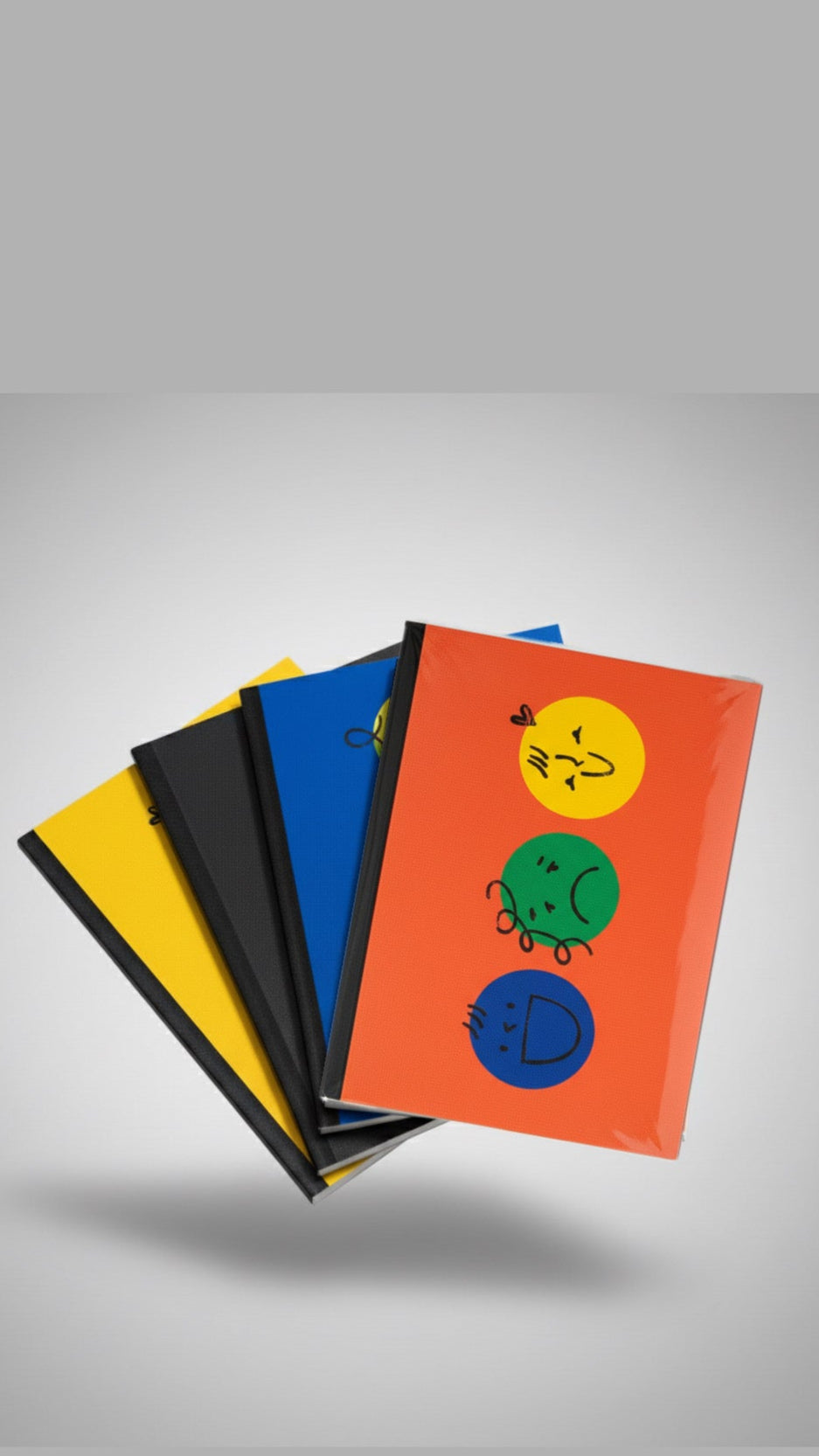 The Happy Faces Big Size Expressions Fancy Diary