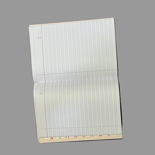 XAV- Double Line Hard Bound Notebook