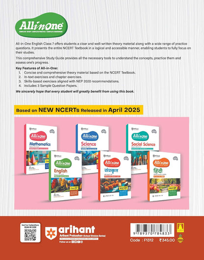 Arihant All in One English Class 7