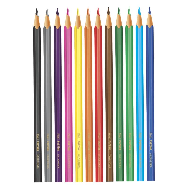 Flair Creative Series Popping Colour Pencils Kit