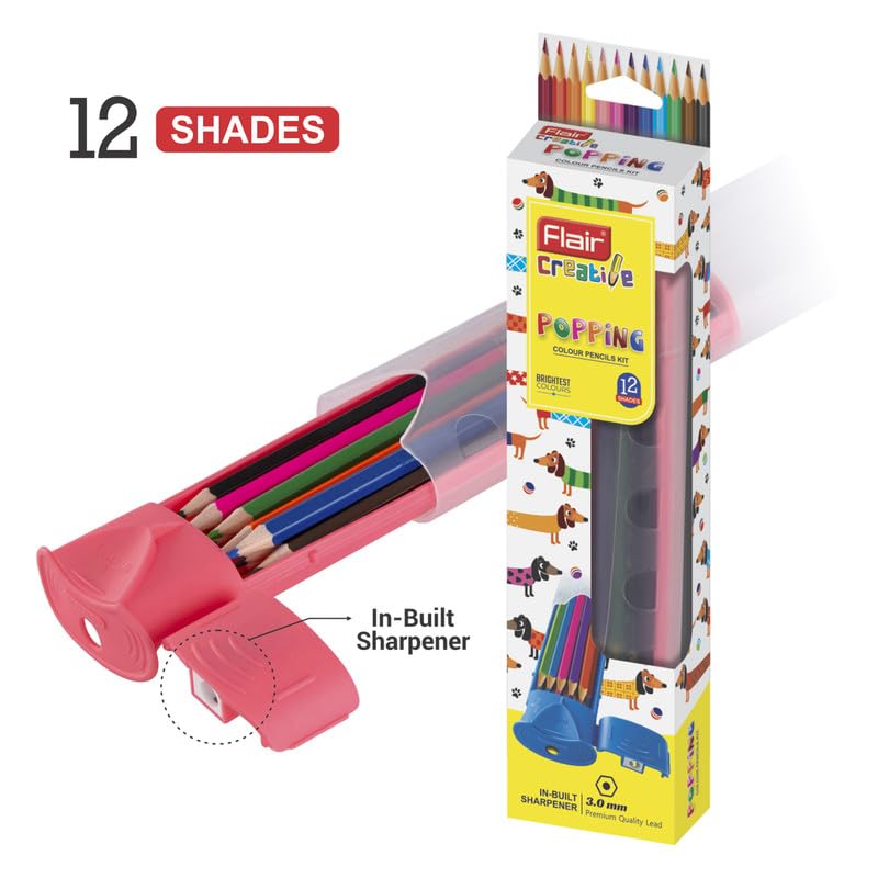 Flair Creative Series Popping Colour Pencils Kit