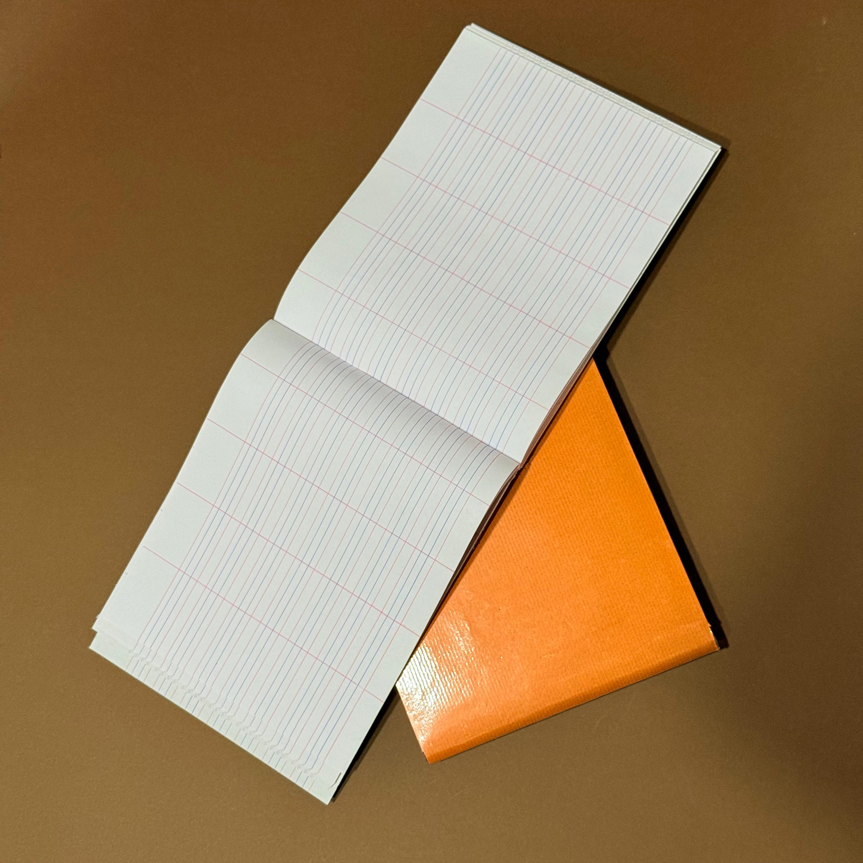 XAV- Hard Bound Four Line Column Notebook