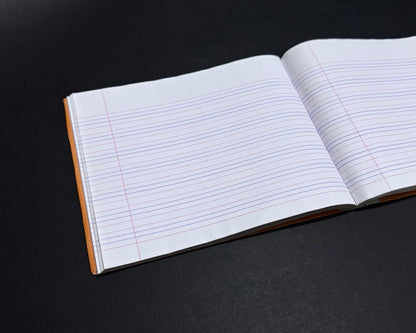 XAV- Hard Bound Four Line Notebook
