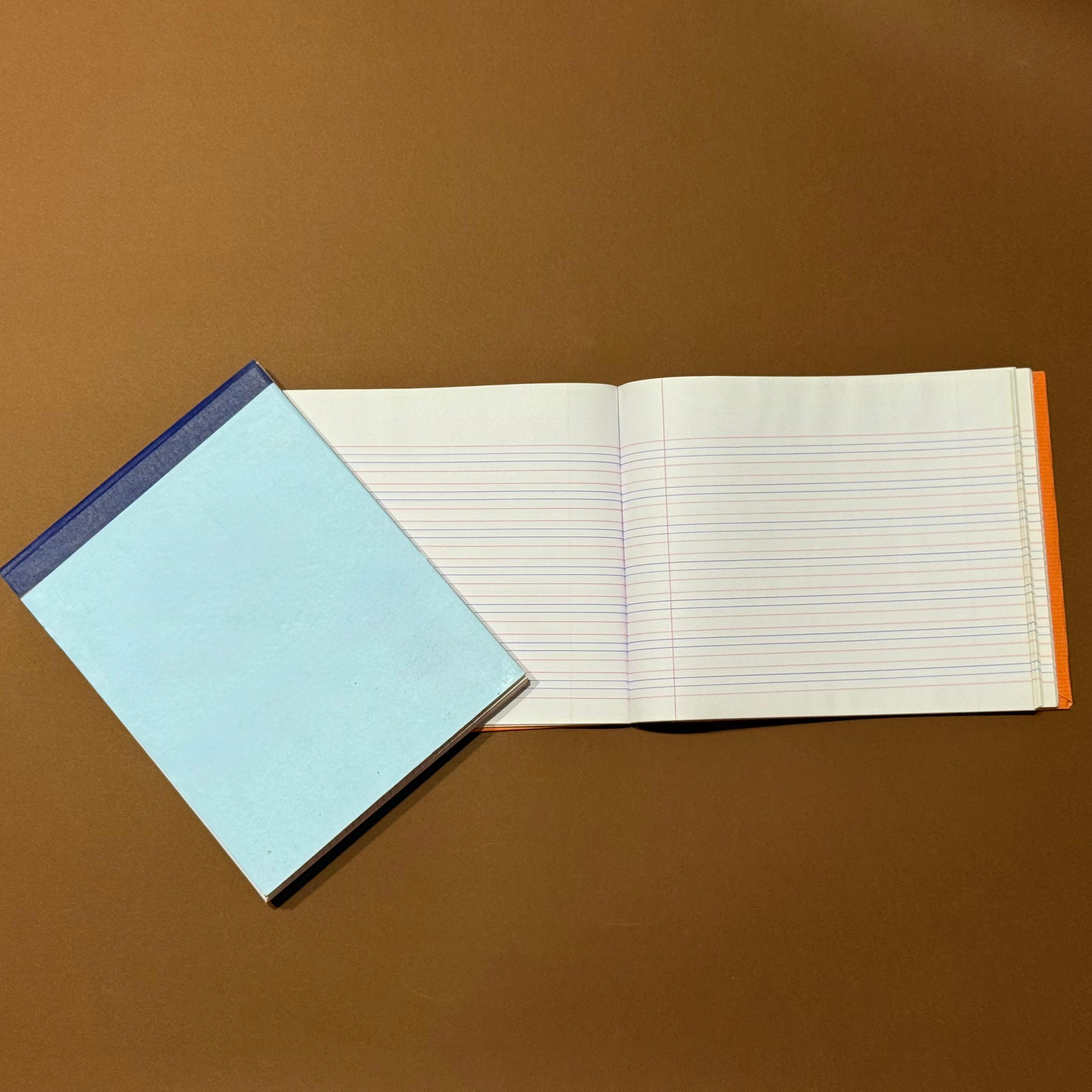XAV- Hard Bound Four Line Notebook