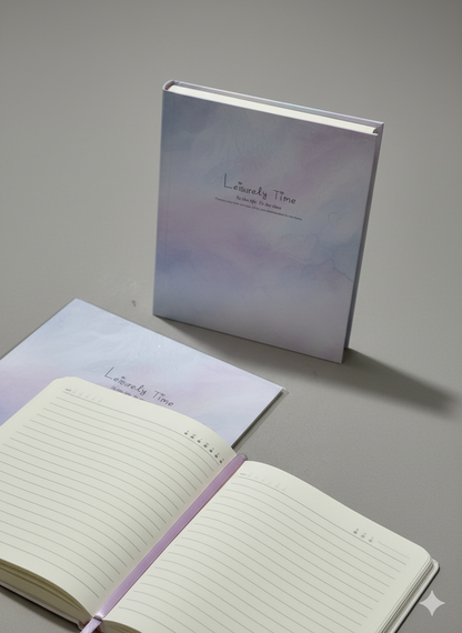 Leisurely Time Soft cover Fancy Style Diary