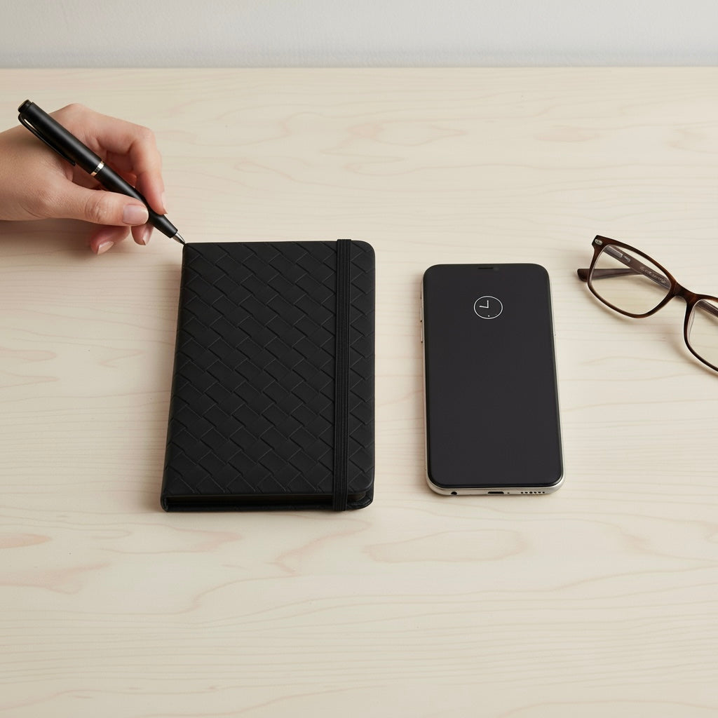 Crimso Weave Pocket  Diary