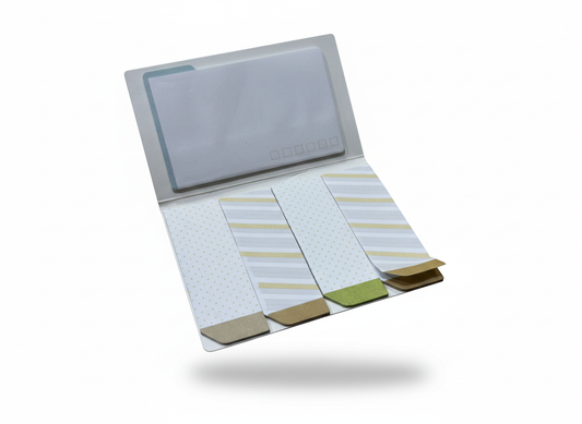 Vintage London Bridge Airmail-Style Sticky Notes – Retro Travel Memo Pads