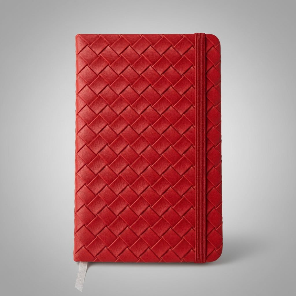 Crimso Weave Pocket  Diary