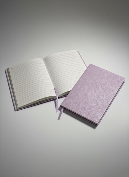Lavender Floral Hardcover Professional Type Diary