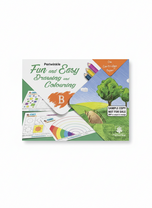 Fun and Easy Drawing and Colouring-B Class-Sr.Kg
