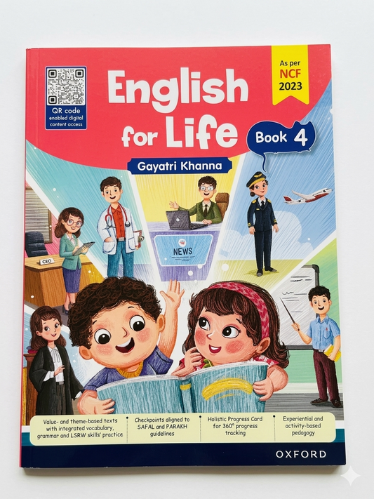 English for Life (Book 4) - Gayatri Khanna (Oxford)