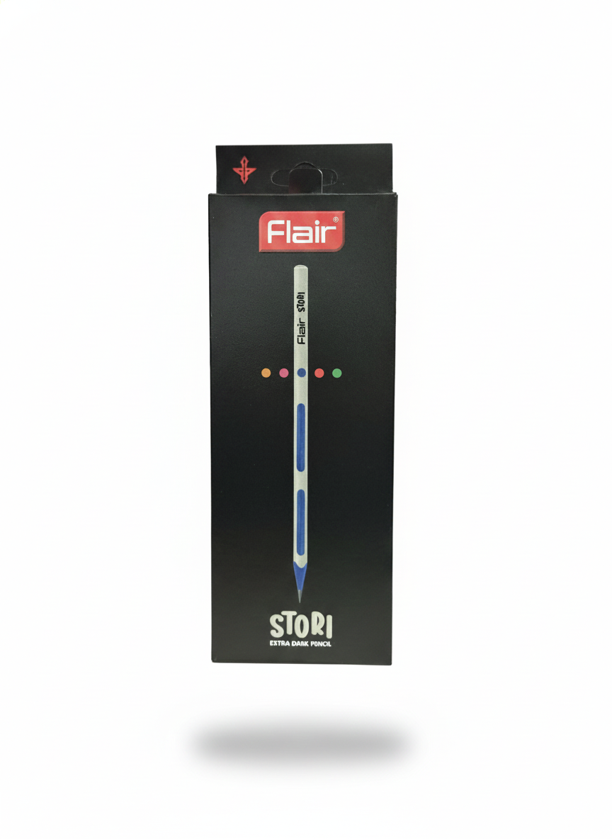 Flair Stori Extra Dark Pencil (Pack of 10)