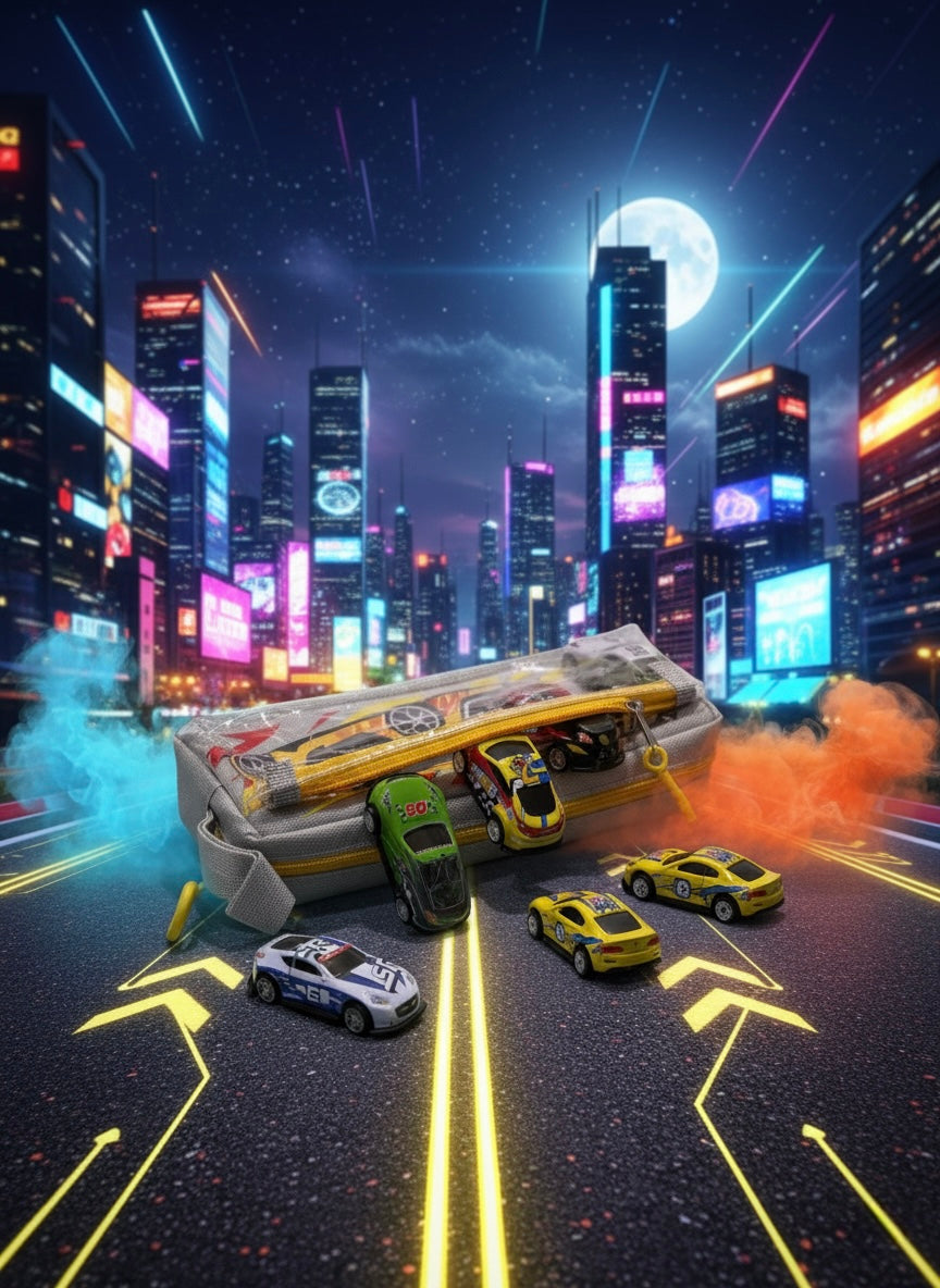 Hotwheels Double Chain Pouches