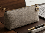Jute Material Pencil Case