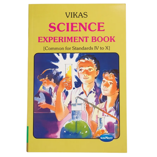 Vikas Science Experiment Book – Common Laboratory Guide for Standards IV to X