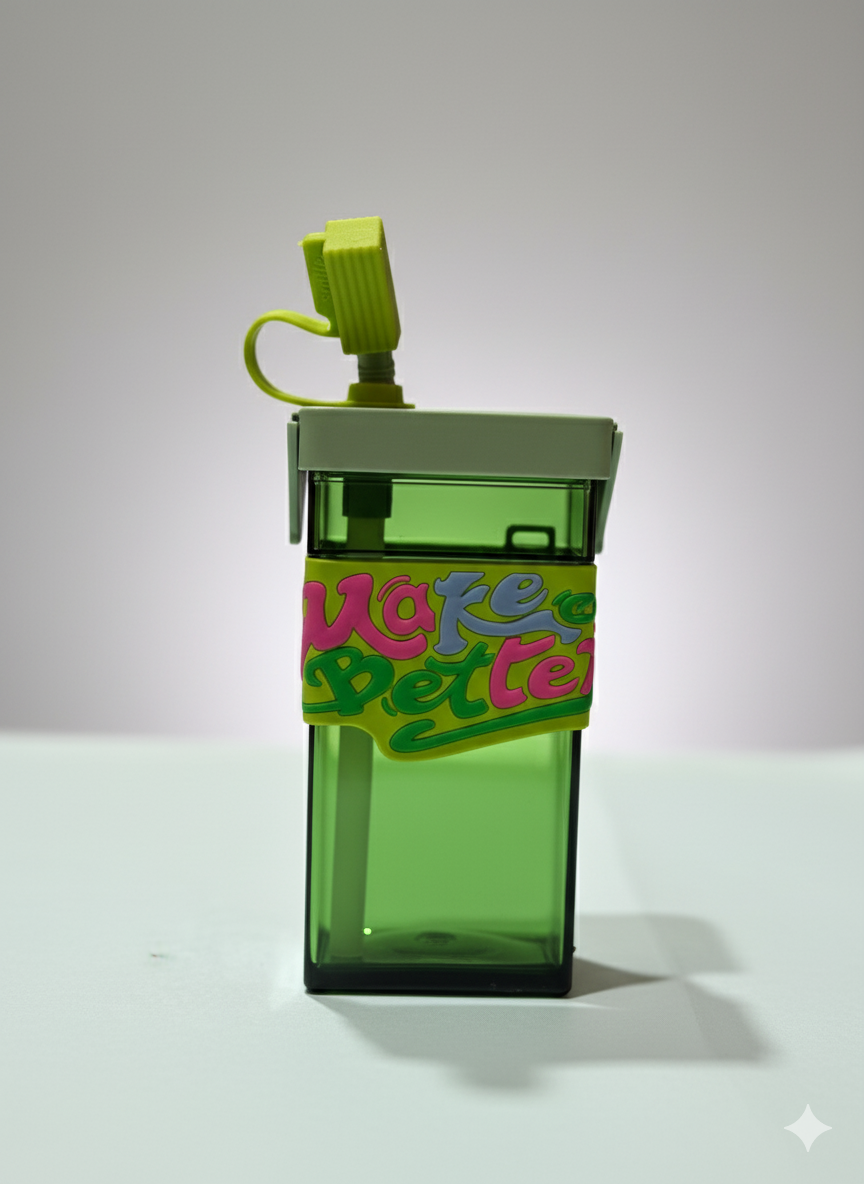 Full of Energy" Plastic Water Bottle