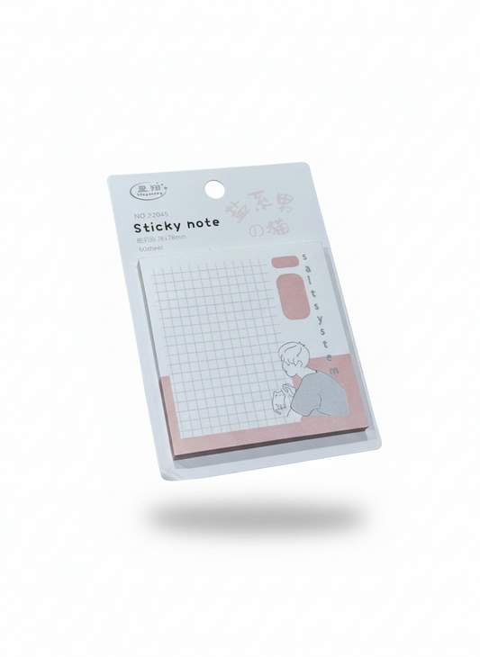 Aesthetic Sticky Note Set – Pastel & Minimal Planner Notes