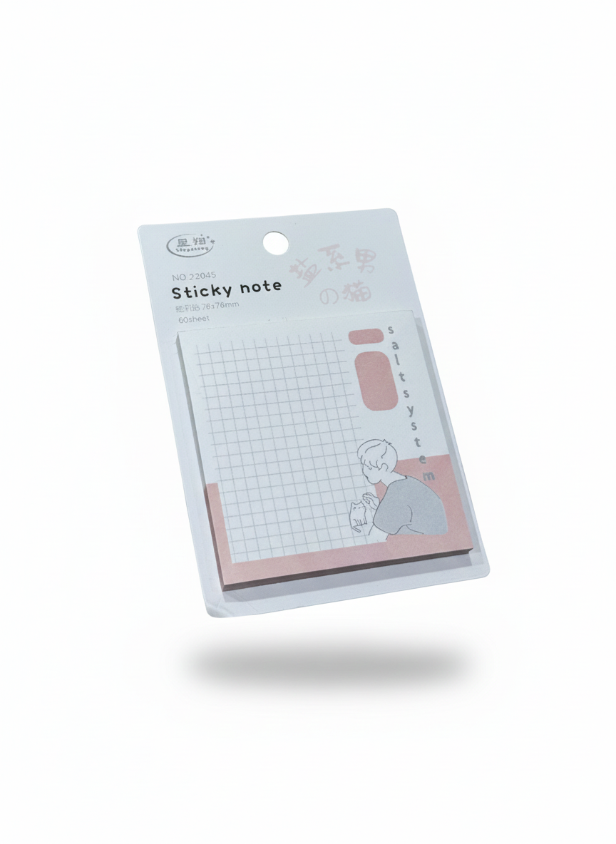 Aesthetic Sticky Note Set – Pastel & Minimal Planner Notes