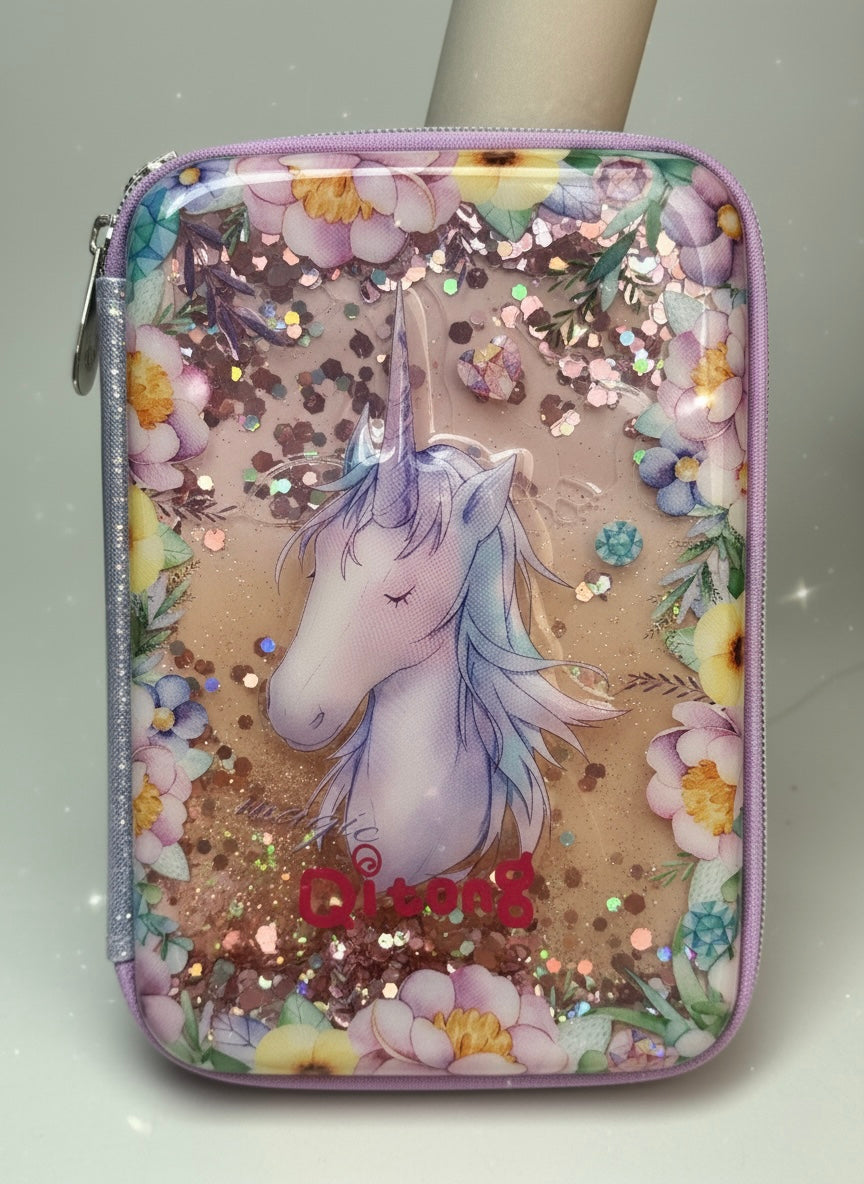 Magical Unicorn Plush Pencil Case