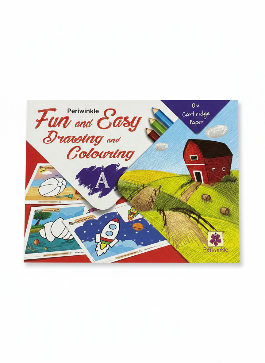 Fun and Easy Drawing and Colouring (A) Class-Jr.Kg