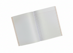 Single Line Interleaf Notebook