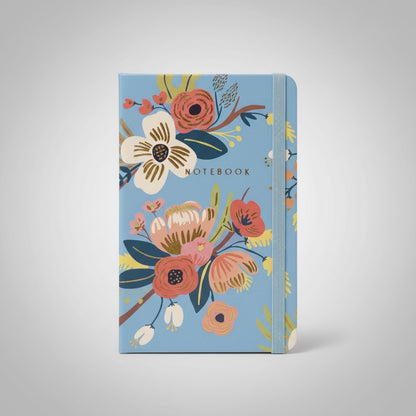 Scarlet Floral Pocket Notebook