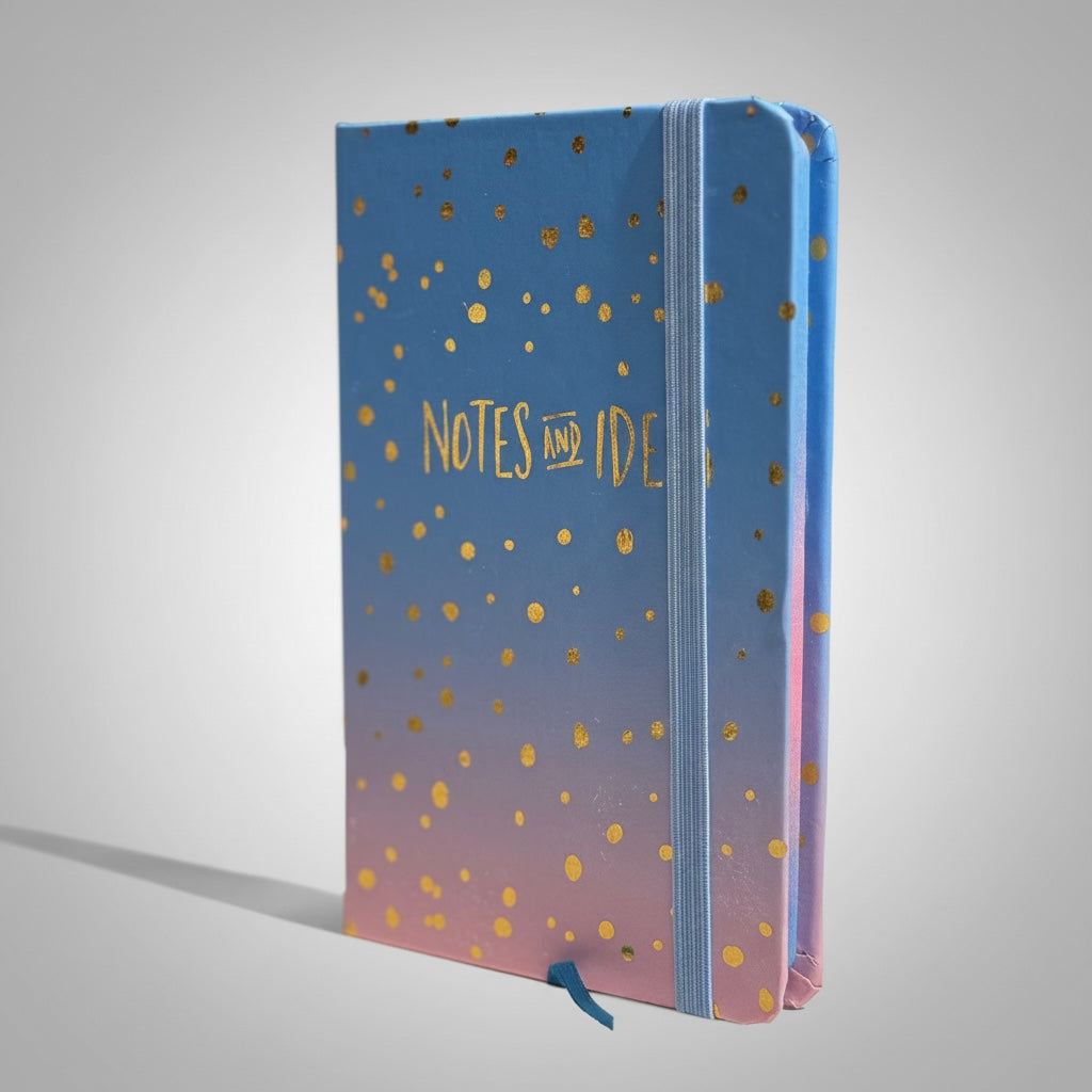 Sunset Ombre Pocket Diary / Notebook - A6, Lined Paper