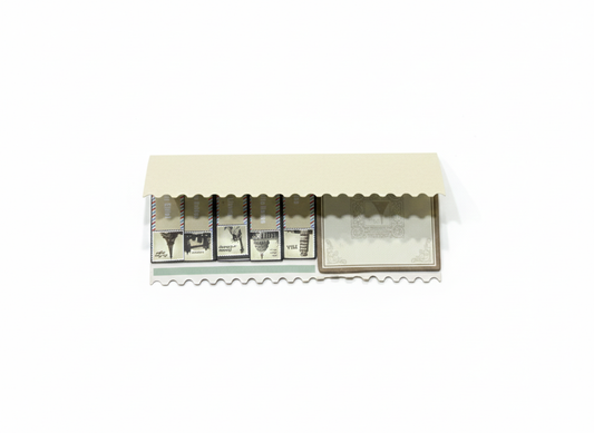 Vintage Postage Sticky Note Set