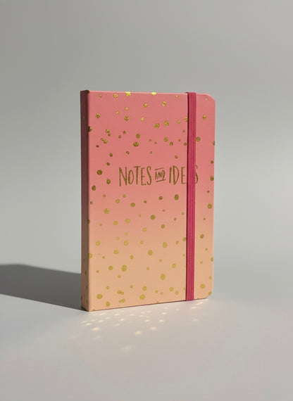 Sunset Ombre Pocket Diary / Notebook - A6, Lined Paper
