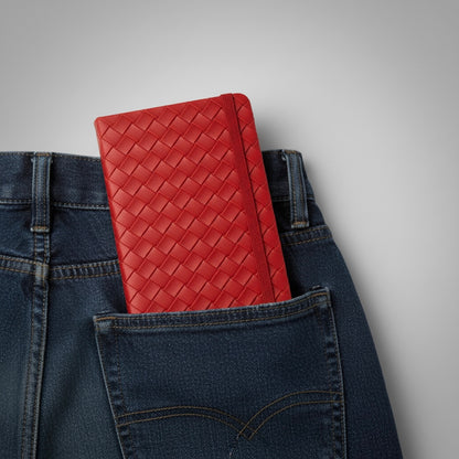 Crimso Weave Pocket  Diary