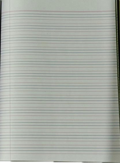 XAV- Hard Bound Four Line Interleaf Notebook