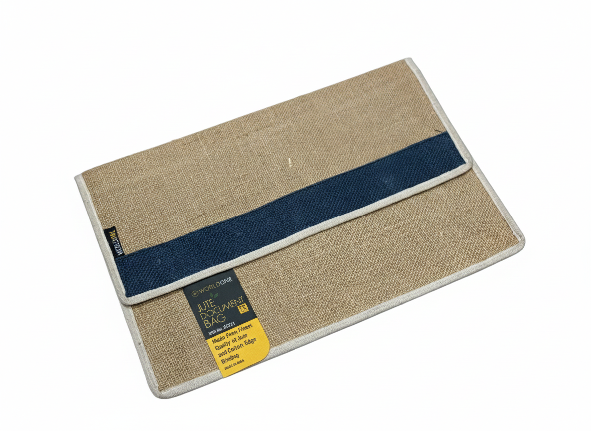 Jute Document Bag (File)