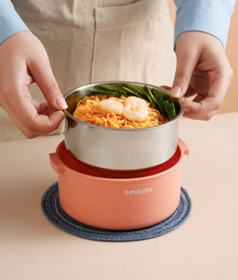 Beduso Stainless Steel Thermal Lunch Box