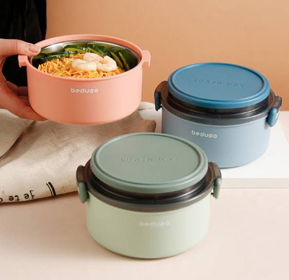 Beduso Stainless Steel Thermal Lunch Box