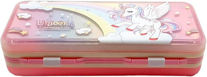 Majestic Unicorn Double-Sided Pencil Case