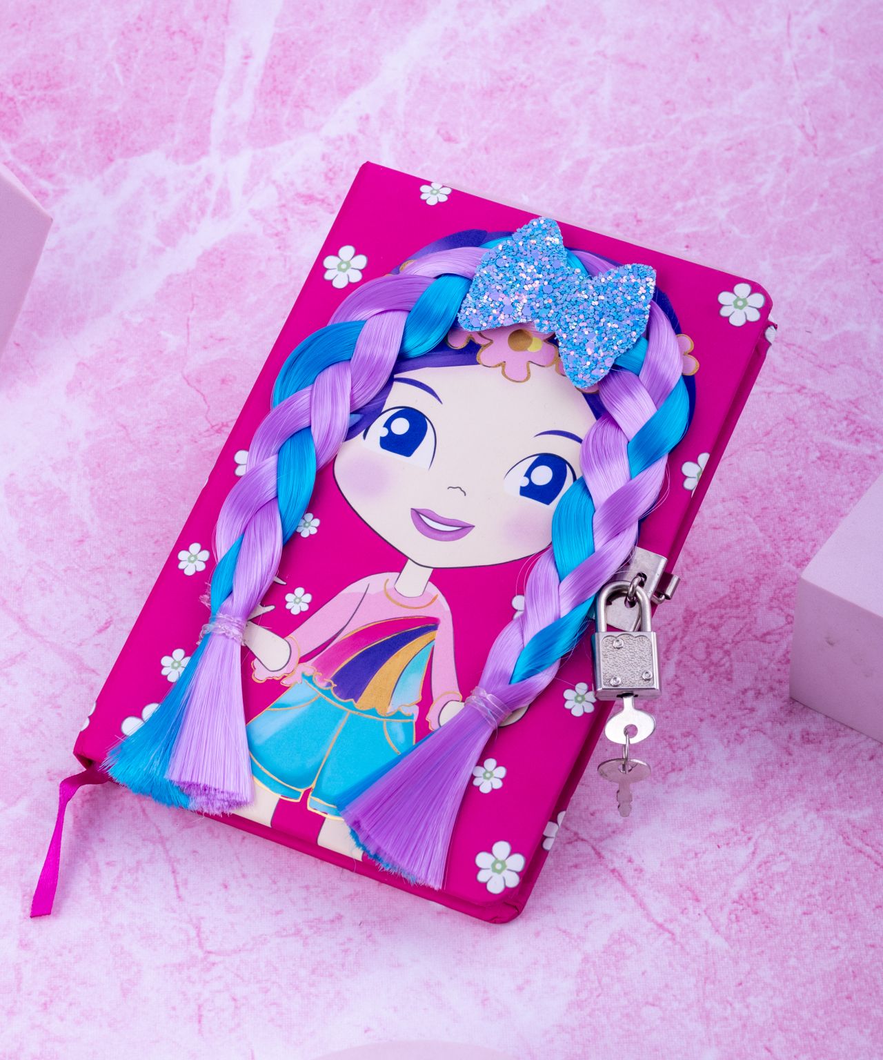 Colorful Girl Fancy Diary