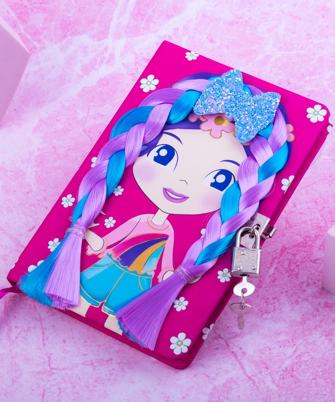 Colorful Girl Fancy Diary