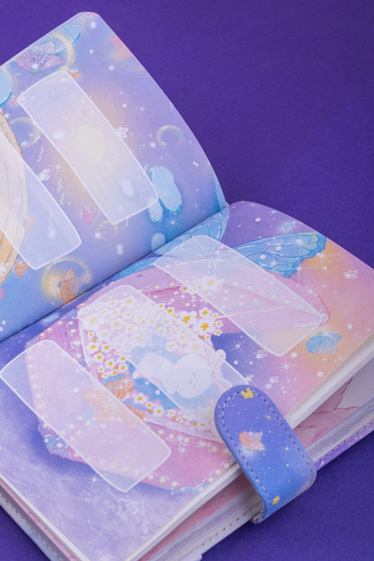 Starlight Bunny & Butterfly Magnet Lock Diary