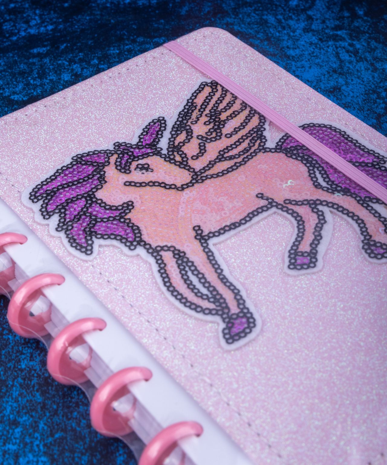 Mystic Pegasus Glitter Diary