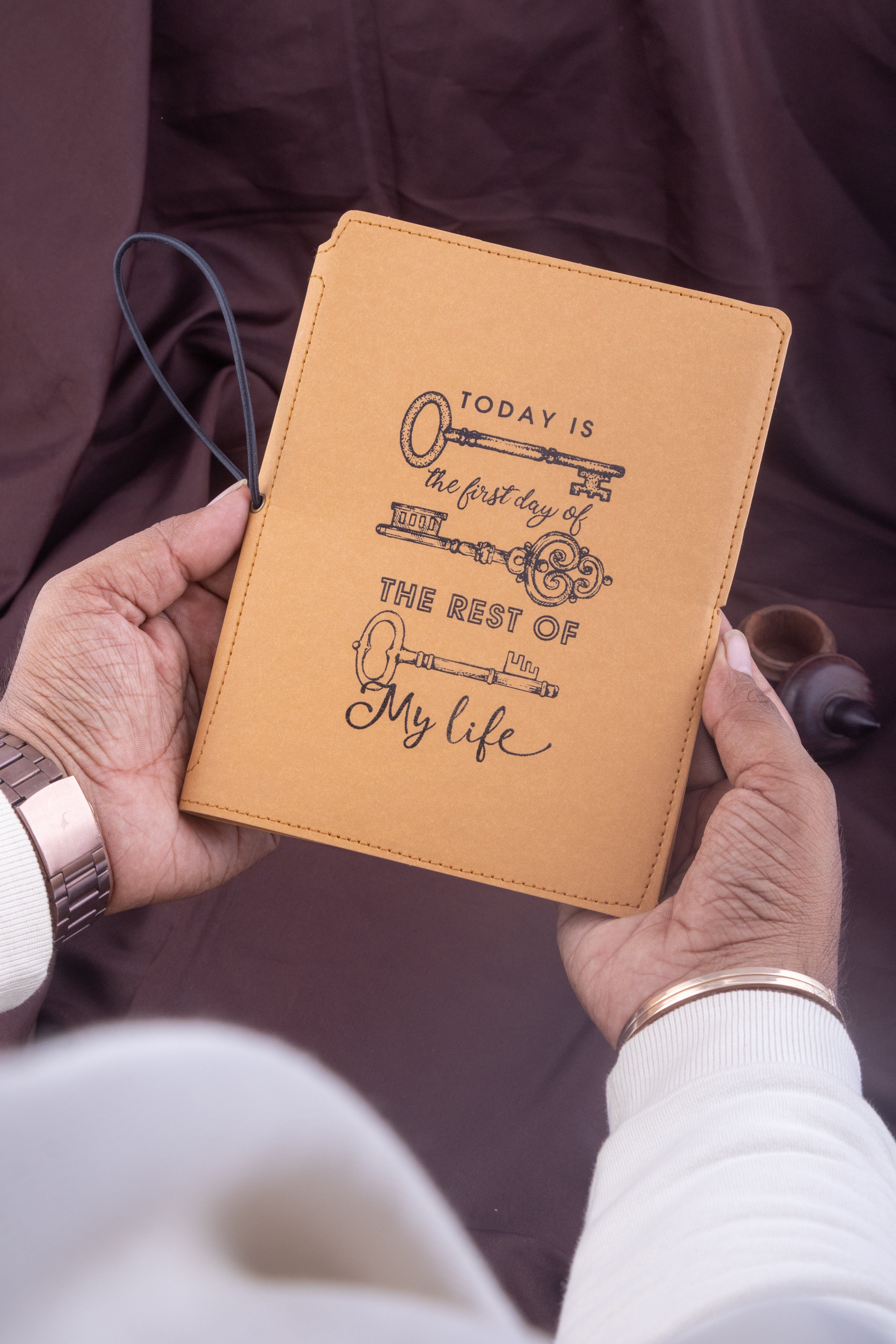 Professional Key-Inspired Motivational Diary