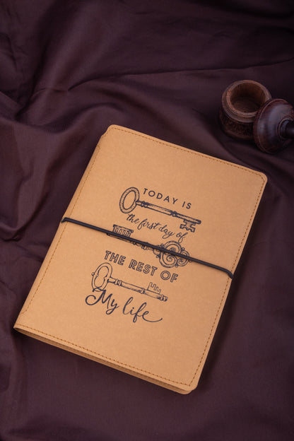 Professional Key-Inspired Motivational Diary