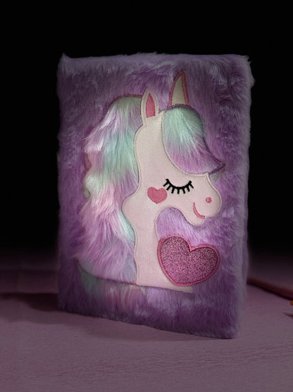 Magical Unicorn Plush Diary