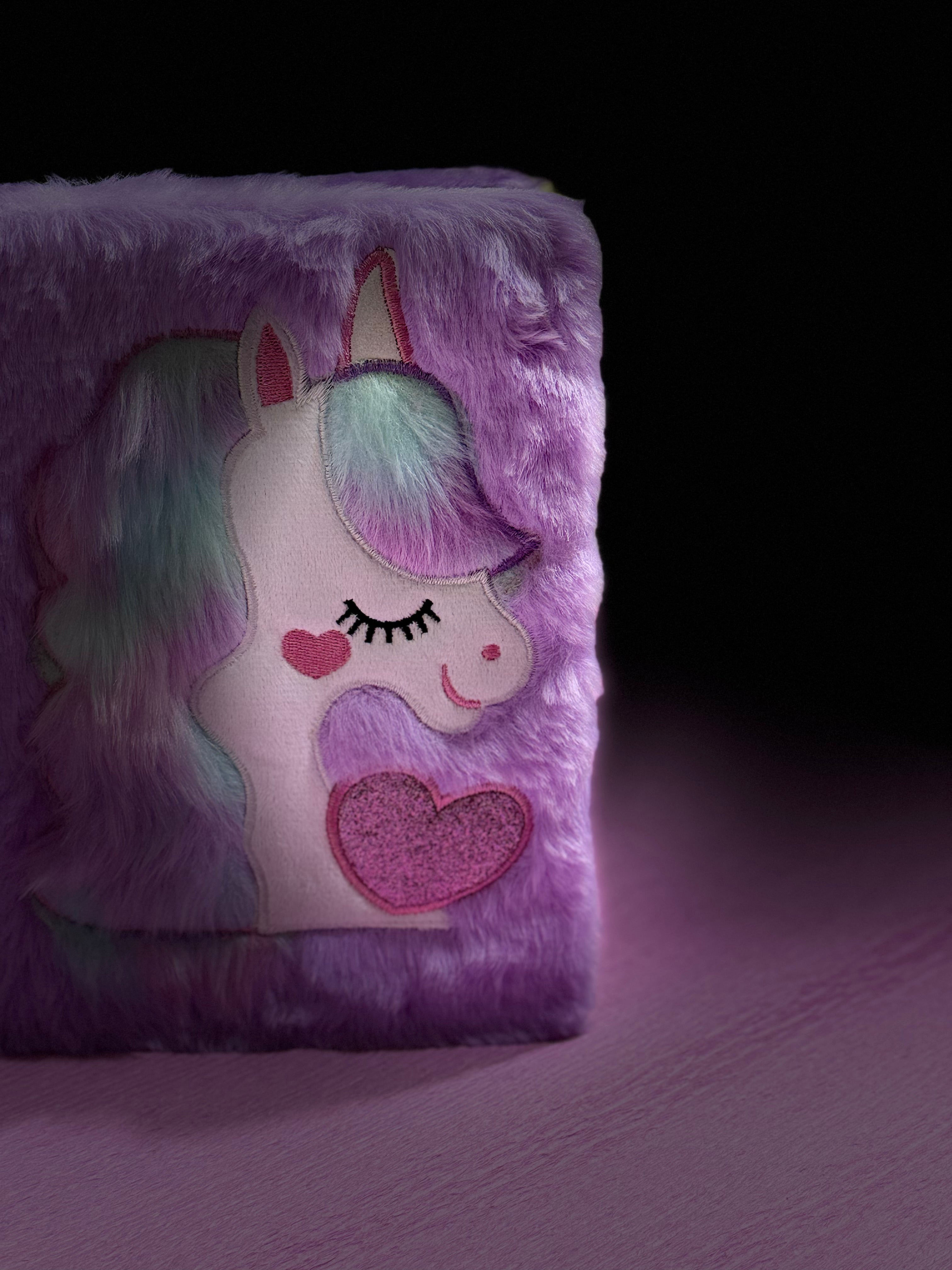 Magical Unicorn Plush Diary