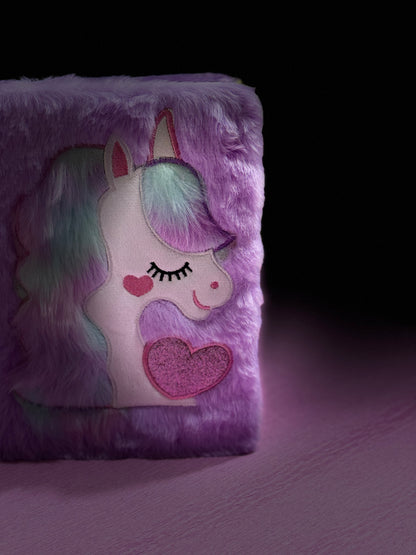 Magical Unicorn Plush Diary