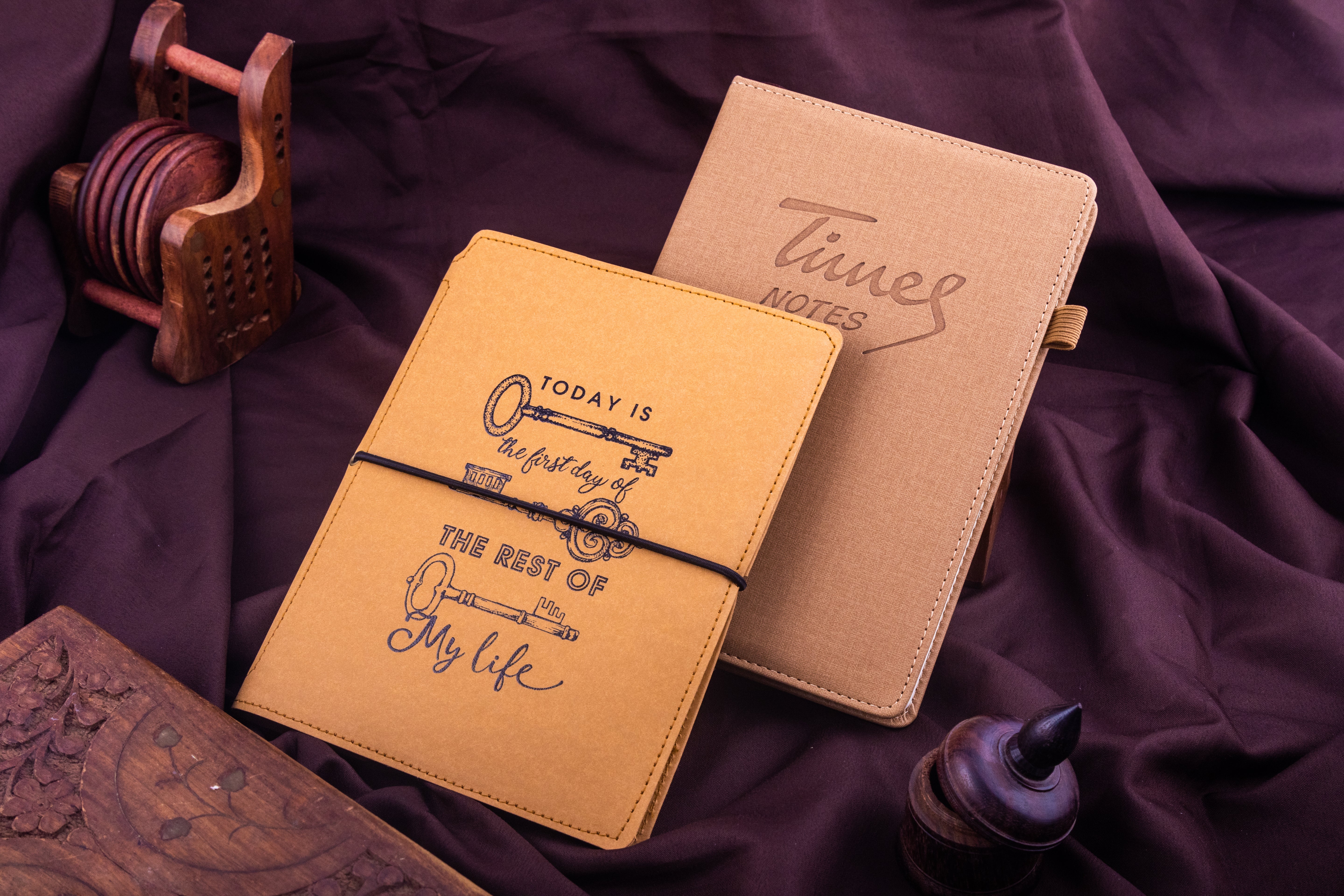 Classic Key-Inspired Motivational Diary