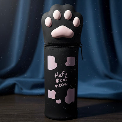 Hafu Cat Paw Silicone Pencil Pouch