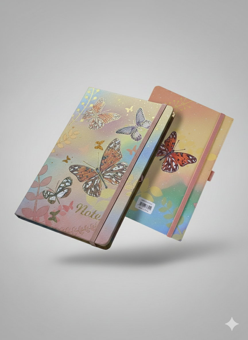 Butterfly Dreams – Pastel Hardcover Diary