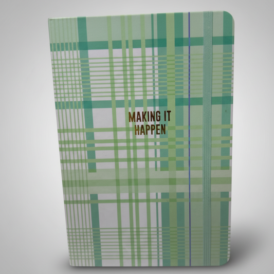 Notebook Type Checked Print Diary