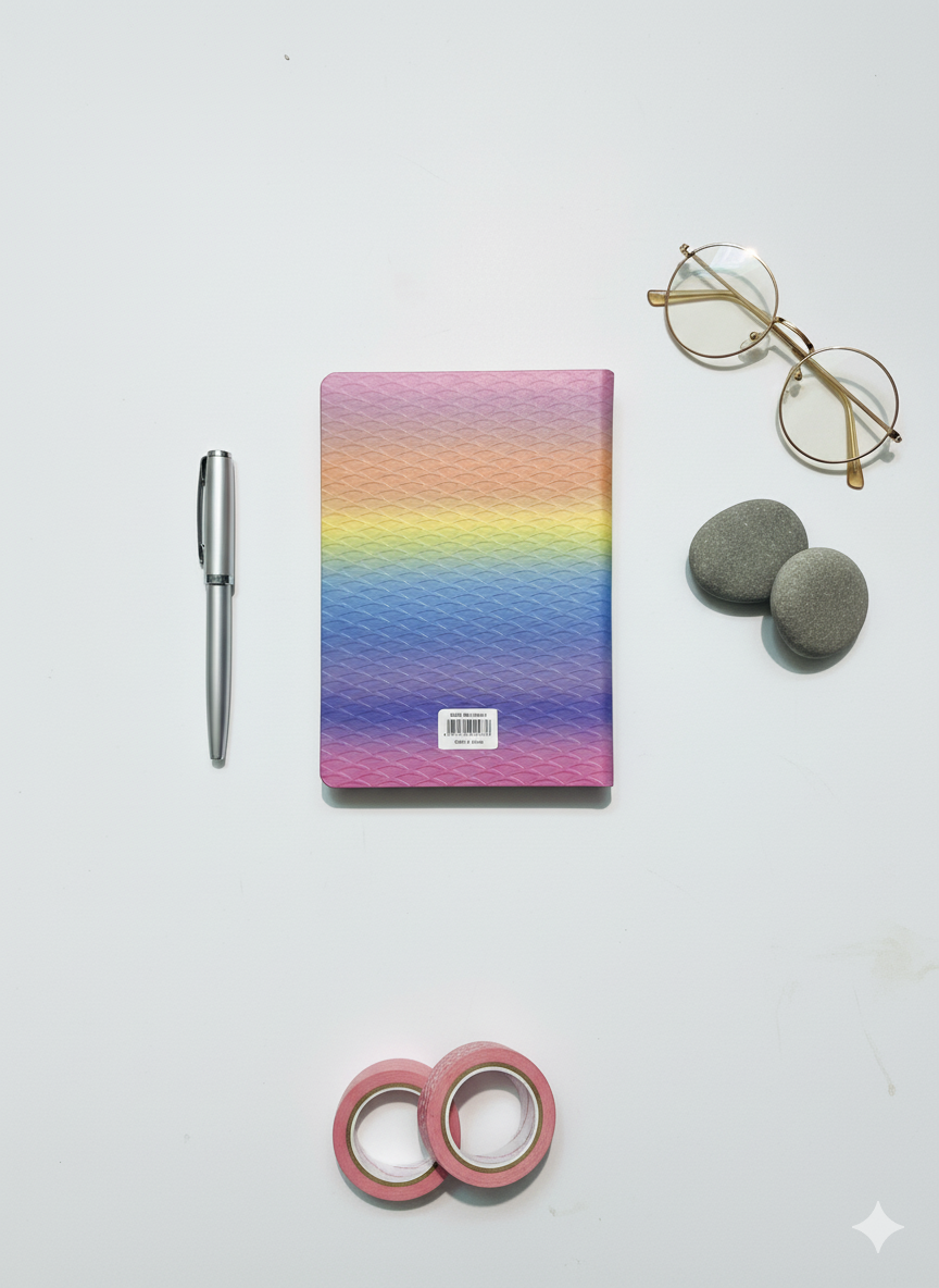 Rainbow Color Fancy Style Diary