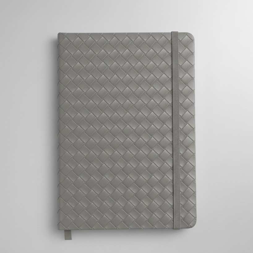 Crimson Weave Notebook Type Diary